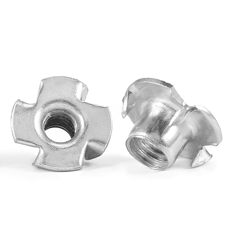 10Pcs 304 Stainless Steel Four Pronged Nut M3 M4 M5 M6 M8 M10 - HomeDIYer