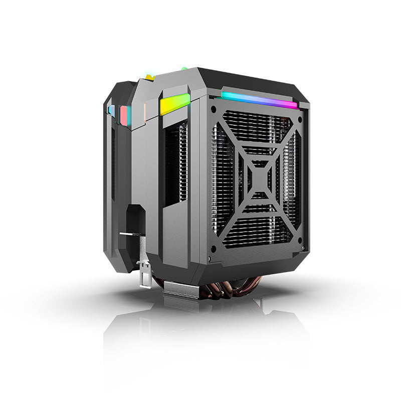 Tt T400 Tower CPU Cooler — 4 Heatpipes, ARGB PWM Fan, Dual-Tower Fins, Intel & AMD