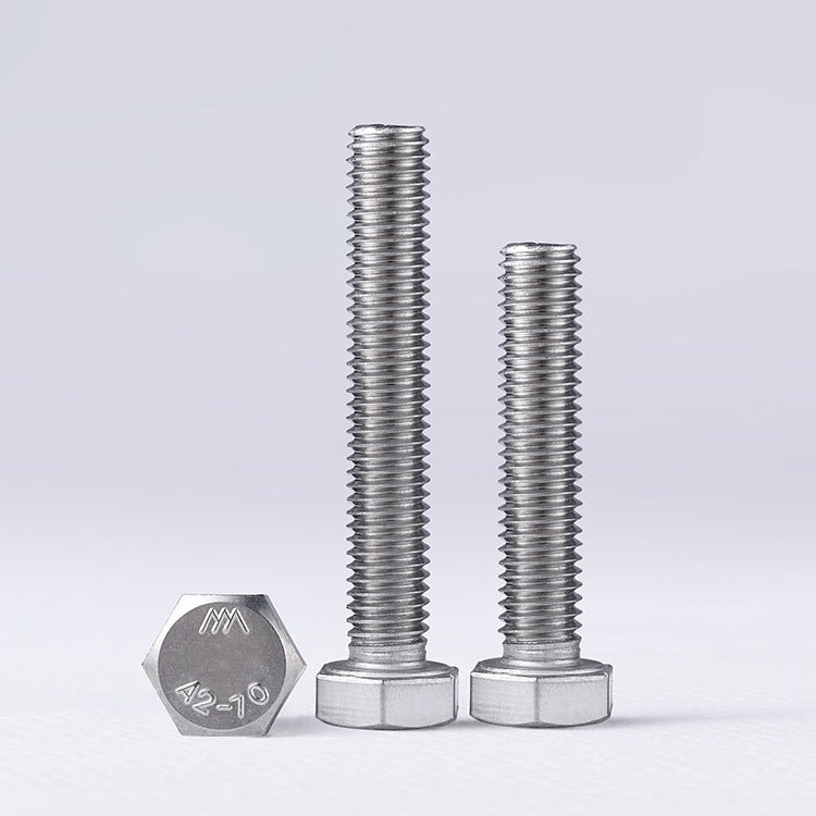 304 Stainless Steel Hex Bolts M12 - M16 | Full Thread Metric Set Screws - HomeDIYer