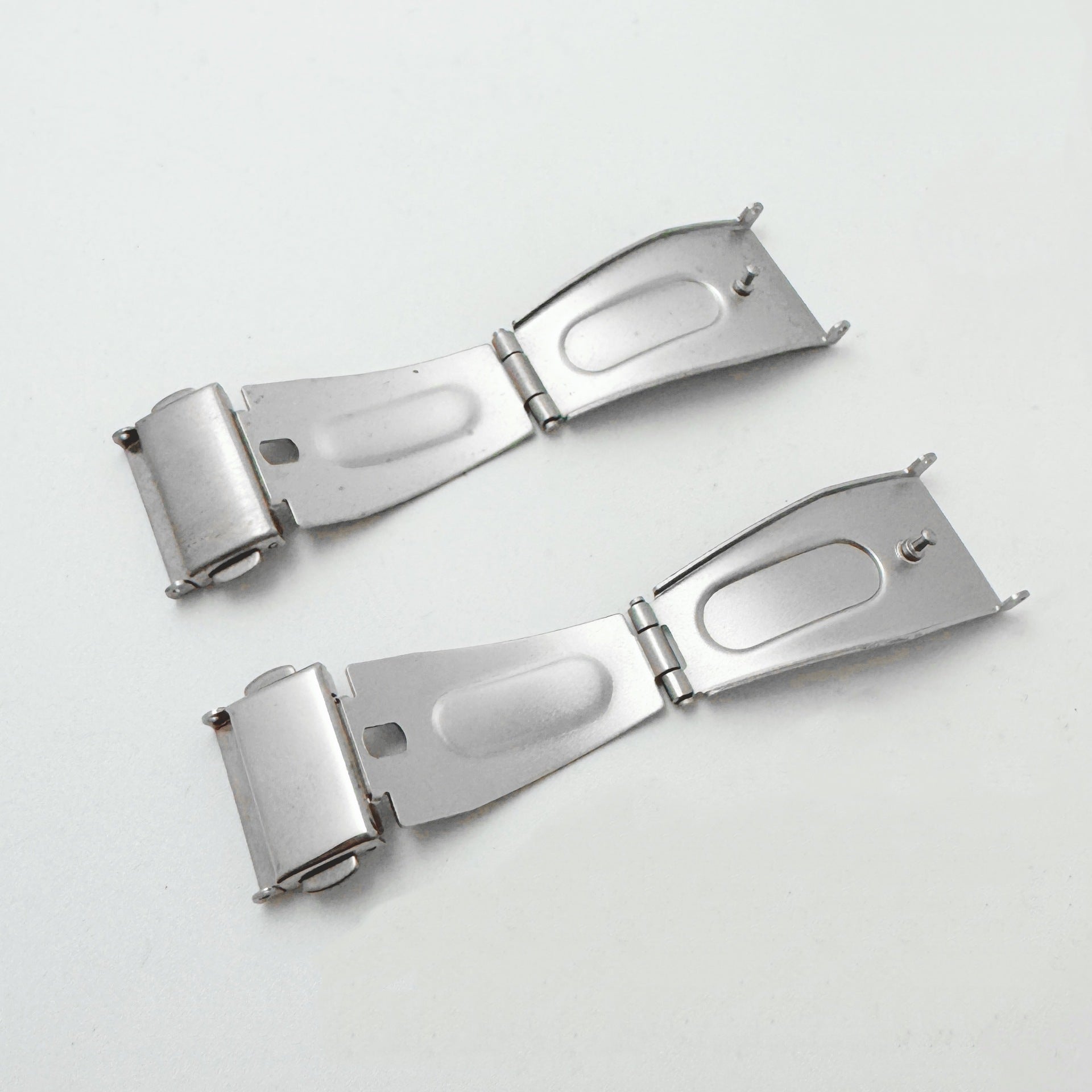 Stainless Steel Watch Clasp — Deployment Buckle & Fold-Over Styles