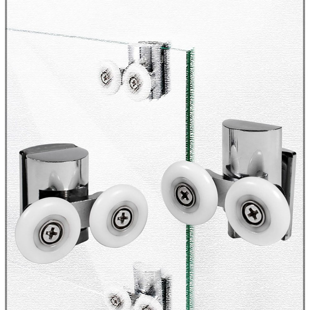 Swing Wheel 23mm Bathroom Sliding Door - HomeDIYer