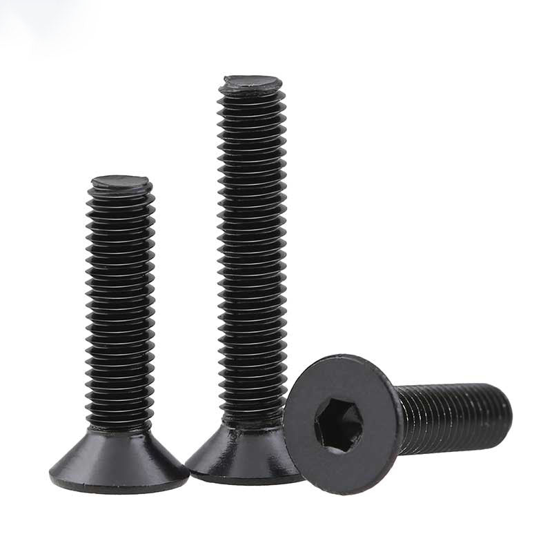 M3 M4 M5 Black Socket Countersunk Allen Head Bolts 304 Stainless Steel Socket Screws - HomeDIYer