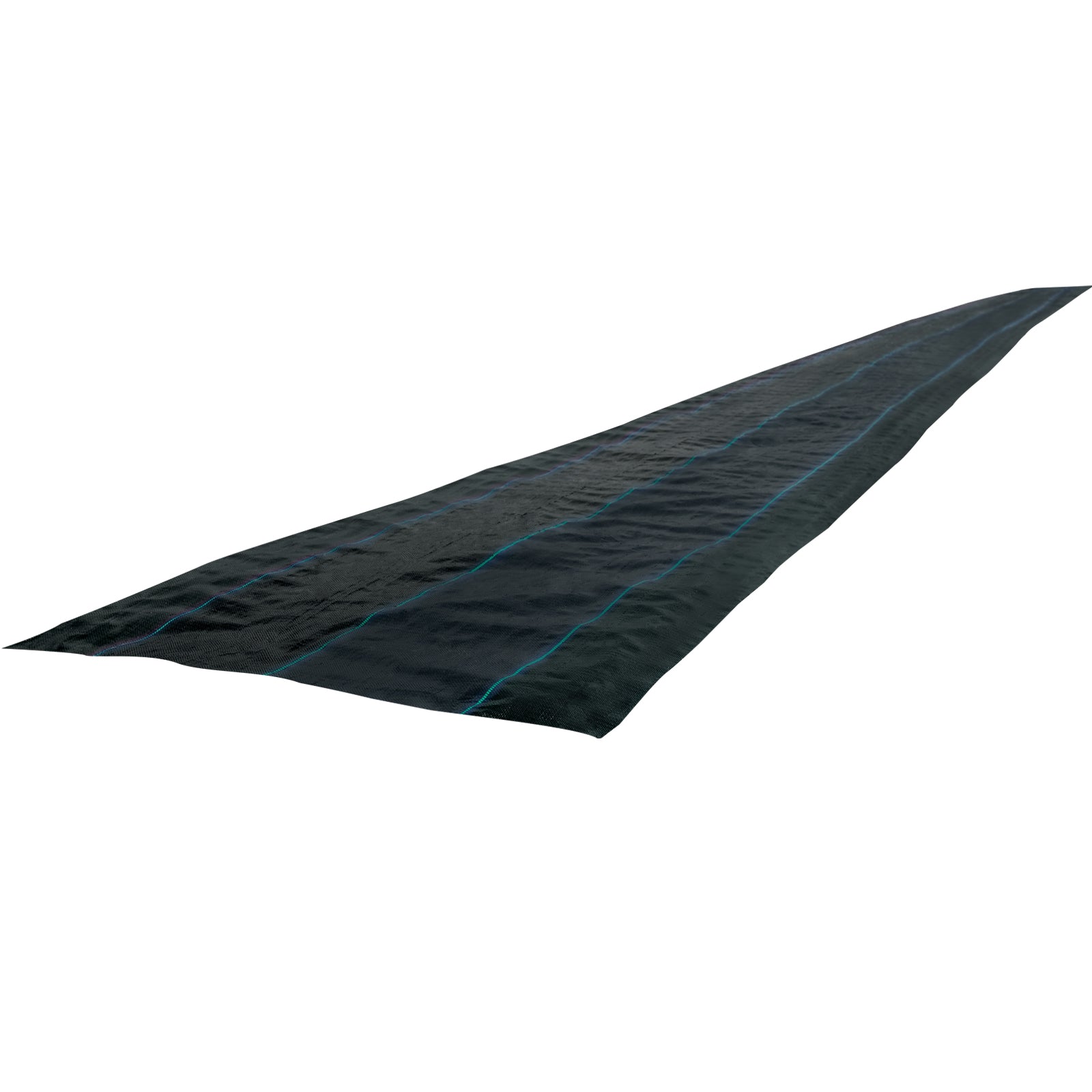 6.5ft x 300ft Premium 3oz Woven Weed Barrier Landscape Fabric — Heavy‑Duty Ground Cover for Flower Beds & Underlayment Black