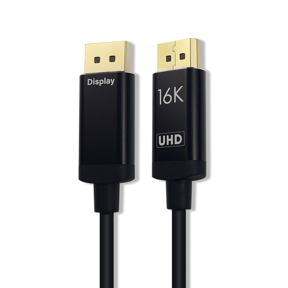 DP 2.1 Fiber Optic Cable – 2K/4K 240Hz High Refresh Rate Gaming Monitor Cable, 16K Engineering-Grade DisplayPort Cable