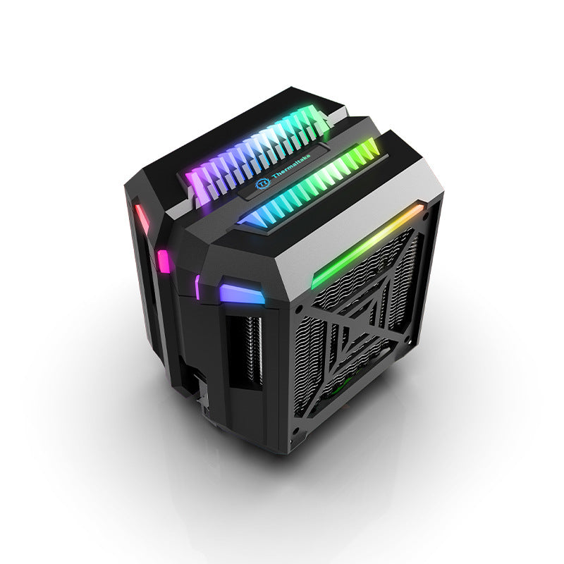 Tt T400 Tower CPU Cooler — 4 Heatpipes, ARGB PWM Fan, Dual-Tower Fins, Intel & AMD