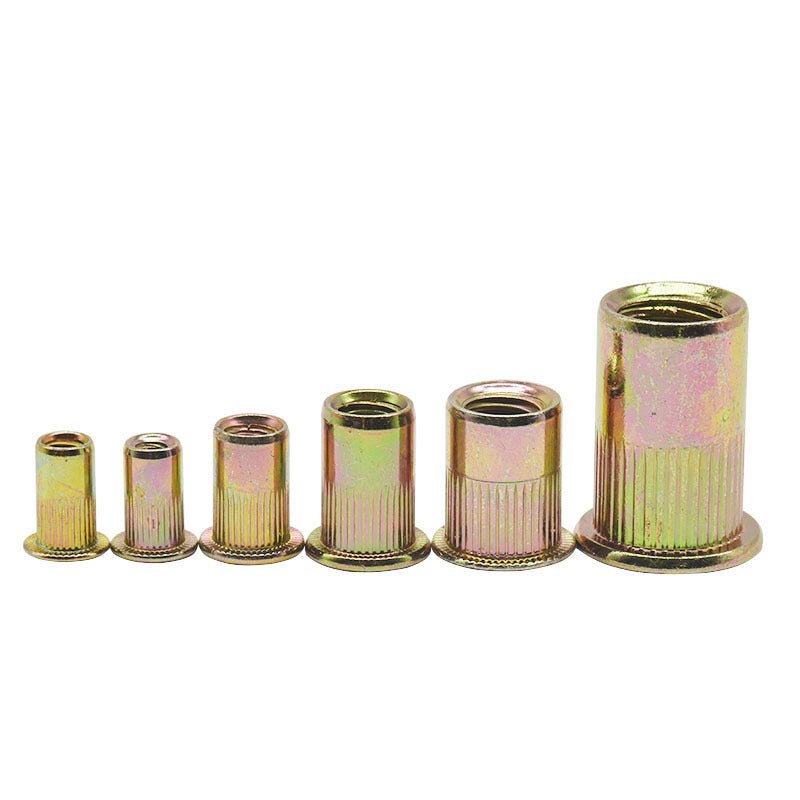 150Pcs Rivet Nuts Kit 1/4 - 20 3/8 - 16 5/16 - 18 10 - 24 8 - 32 - HomeDIYer