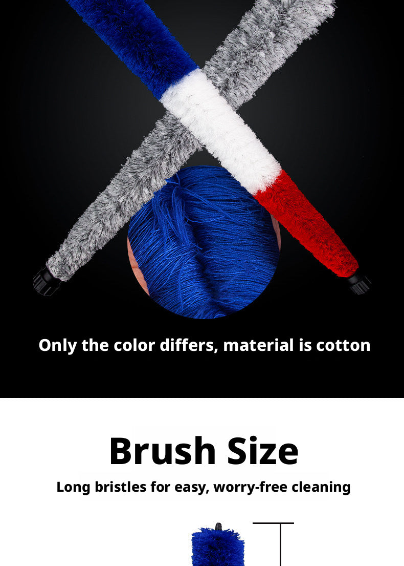 Saxophone Tube Brush Kit – Absorbent Cotton Cleaning Rod for Alto, Tenor & Soprano with Optional Wipe Cloth