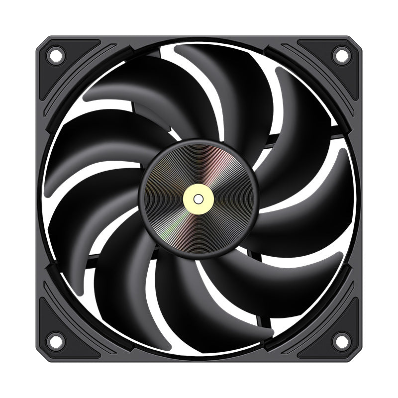 LC-X120 120mm PWM Case Fan — Non-RGB, Hydraulic Bearing, 4-Pin, 1800 RPM