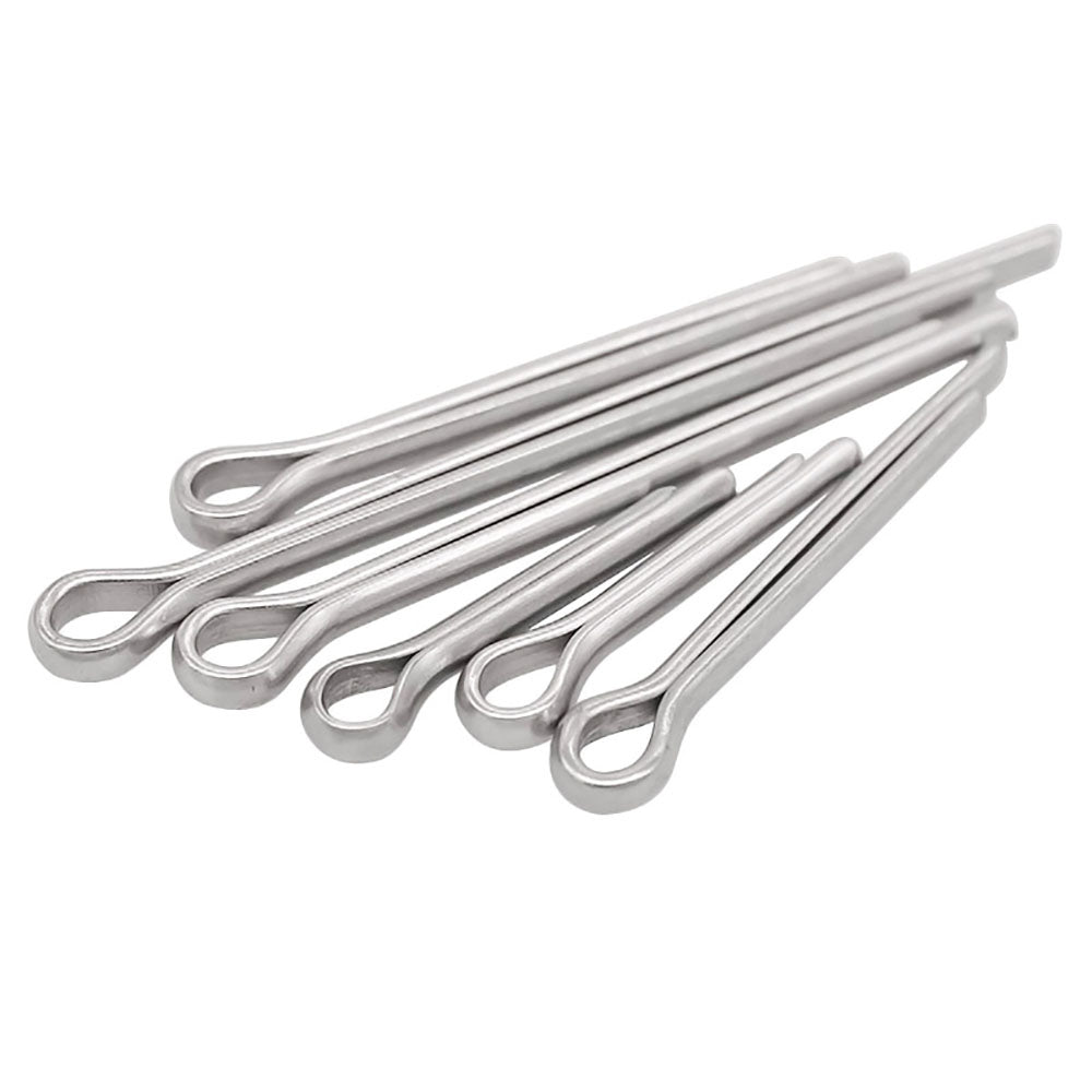 304 Stainless Steel Cotter Pin Clip Key Fastener Fitting M5 - M10(25PCS) - HomeDIYer