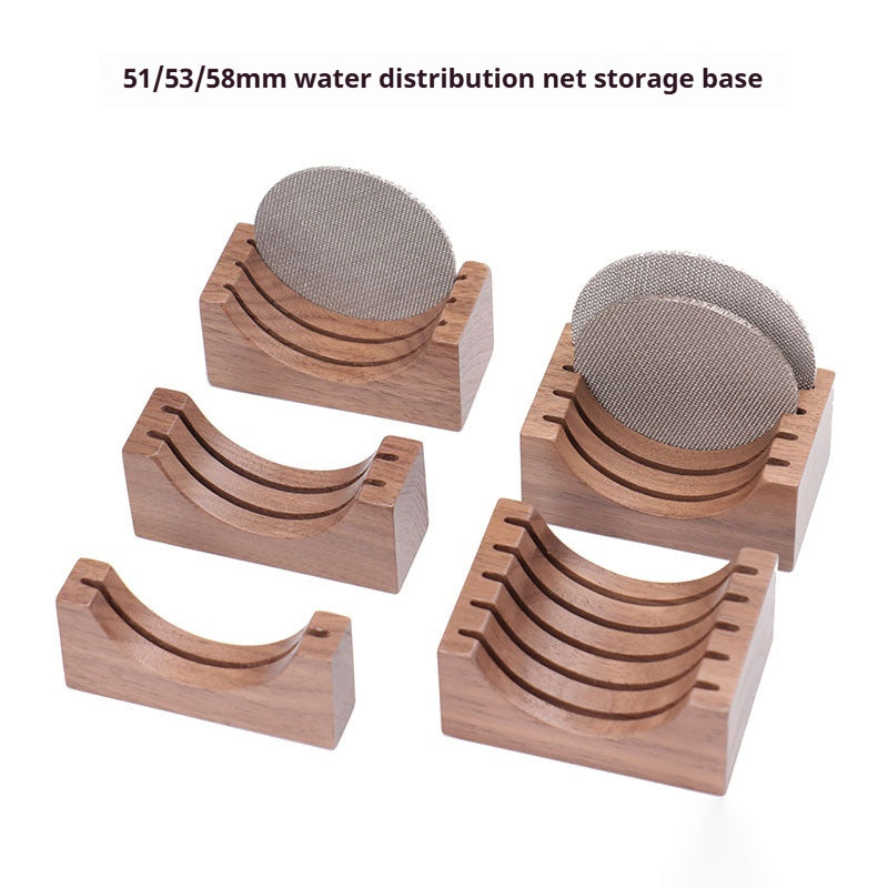 Espresso Puck Screen Storage Stand – Universal Holder for 51mm, 53mm & 58mm Sintered Mesh Filters