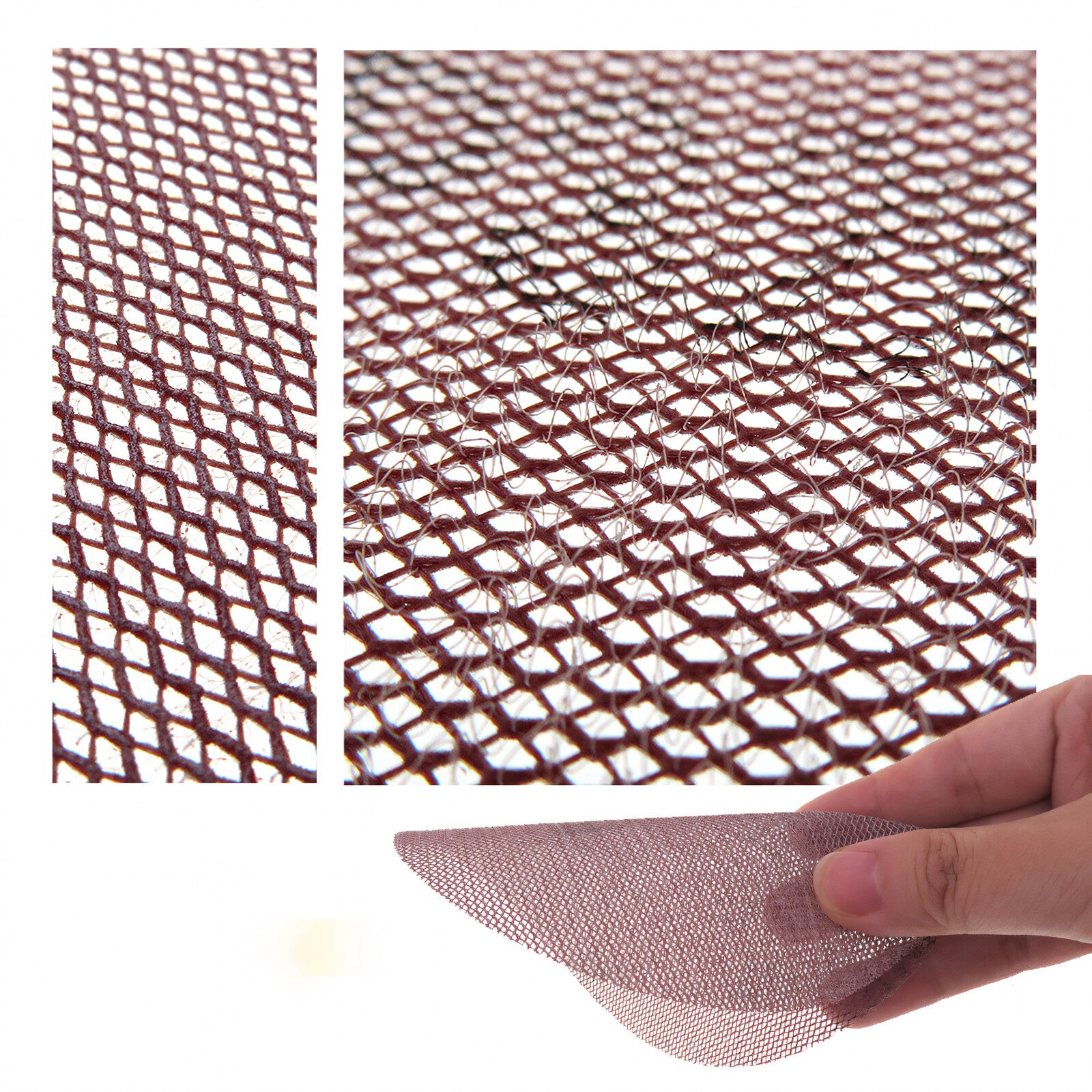 6‑Inch 150mm Mesh Sanding Discs — P80 to P1000 Grit Hook & Loop Sandpaper for Random Orbital Sanders