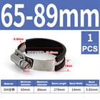 Stainless Steel Hose Clips Pipe Clamps Jubilee type 304ss Worm Drive Hose Clamps - HomeDIYer