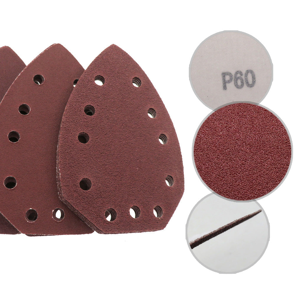 Sandpaper Frosted Sheet Girnding Plate Polish 60~240Grit 150*150*105mm 11 holes