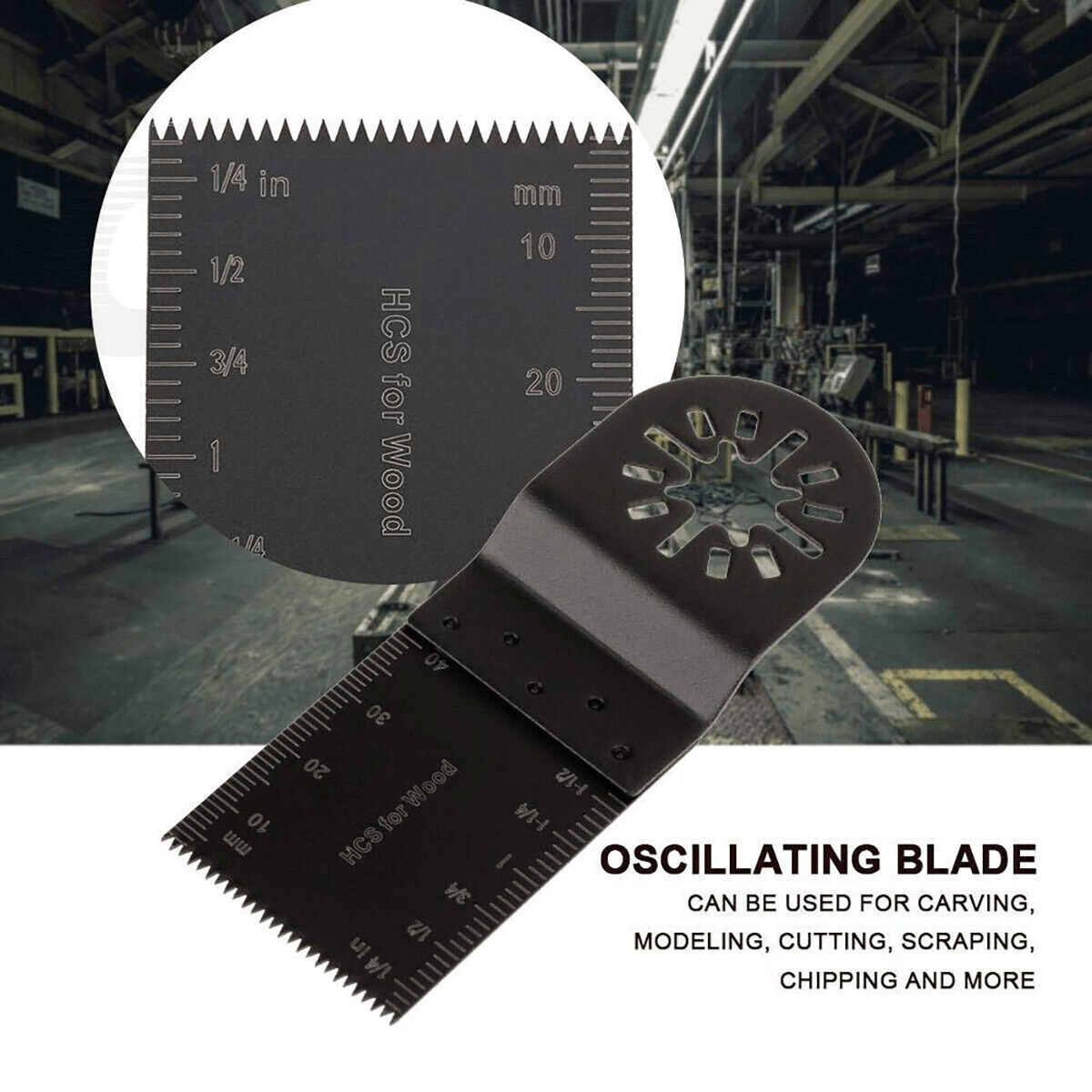 20Pcs Universal Oscillating Saw Blade 35mm Multi Tool Blades Wood Metal Cutter - HomeDIYer