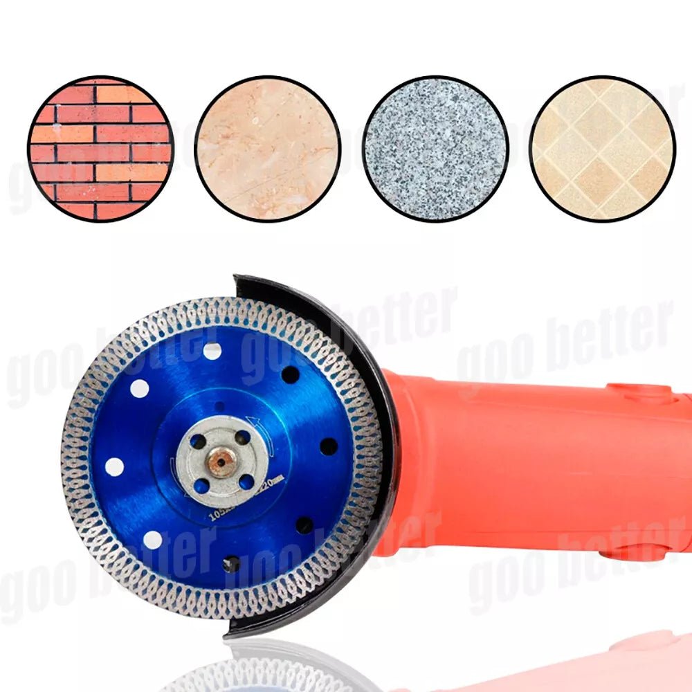 105/115/125MM Turbo Diamond Saw Blade Tile Cutting Disc 3 Size Angle Grinder - HomeDIYer