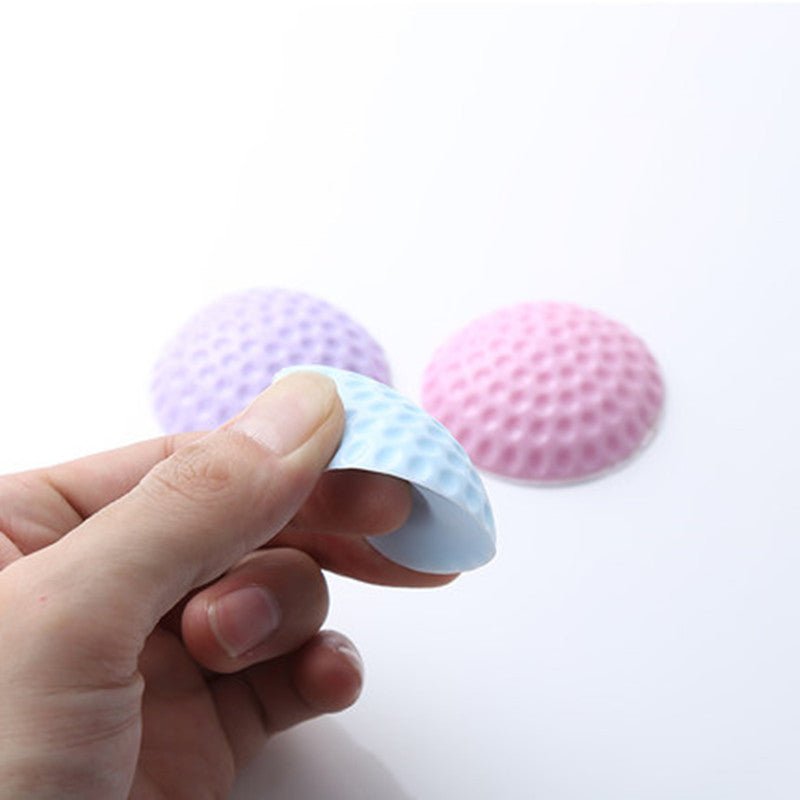 Soft Thickening Mute Rubber Pad To Protect The Wall Self Adhesive Stickers Door Stopper Golf Style Door Fender Home Products - HomeDIYer