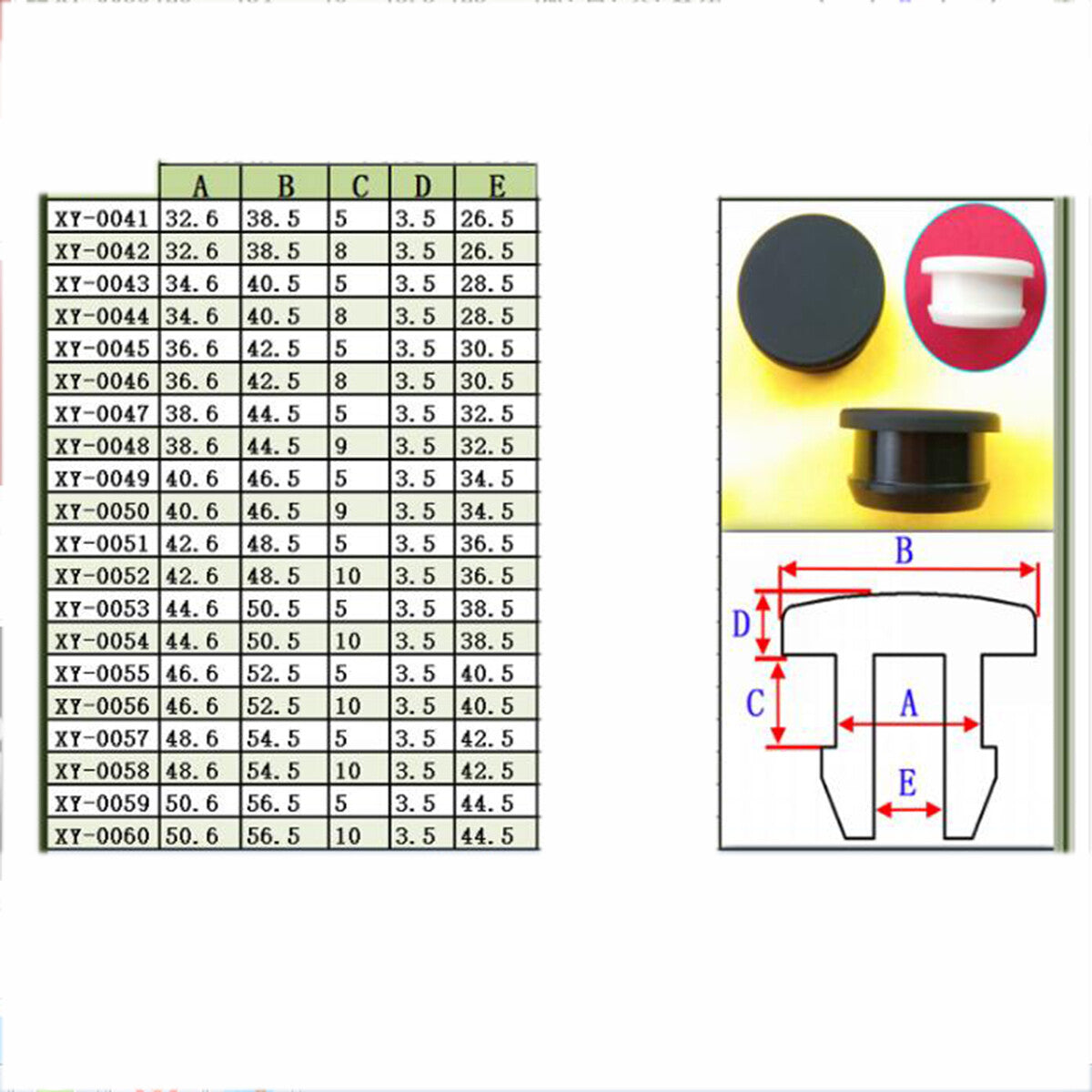 Durable Snap-on Hole Plugs for Pipe Tube Blanking & Sealing
