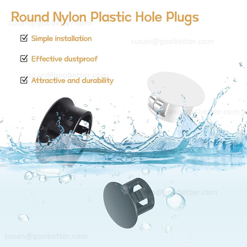 Hole Plugs Plastic Blanking Masking Finishing Inserts Cover Cap / Various Sizes