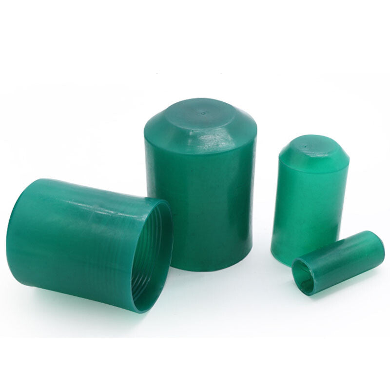 Application example showing heat shrink caps used on marine cable terminals