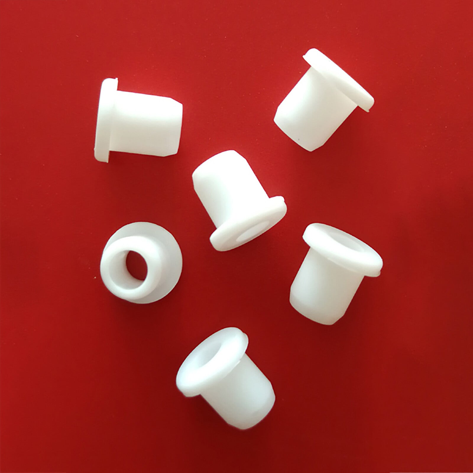 Assorted silicone grommet plugs in multiple sizes from 5mm to 28mm for wiring protection