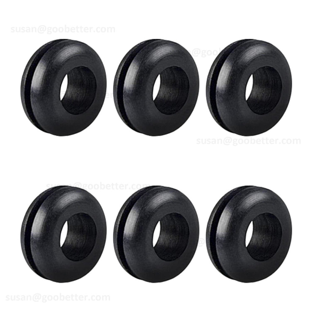 Wiring Grommets - Rubber Open Grommet - Cable Hole Plug Bung Wire Cable Protect