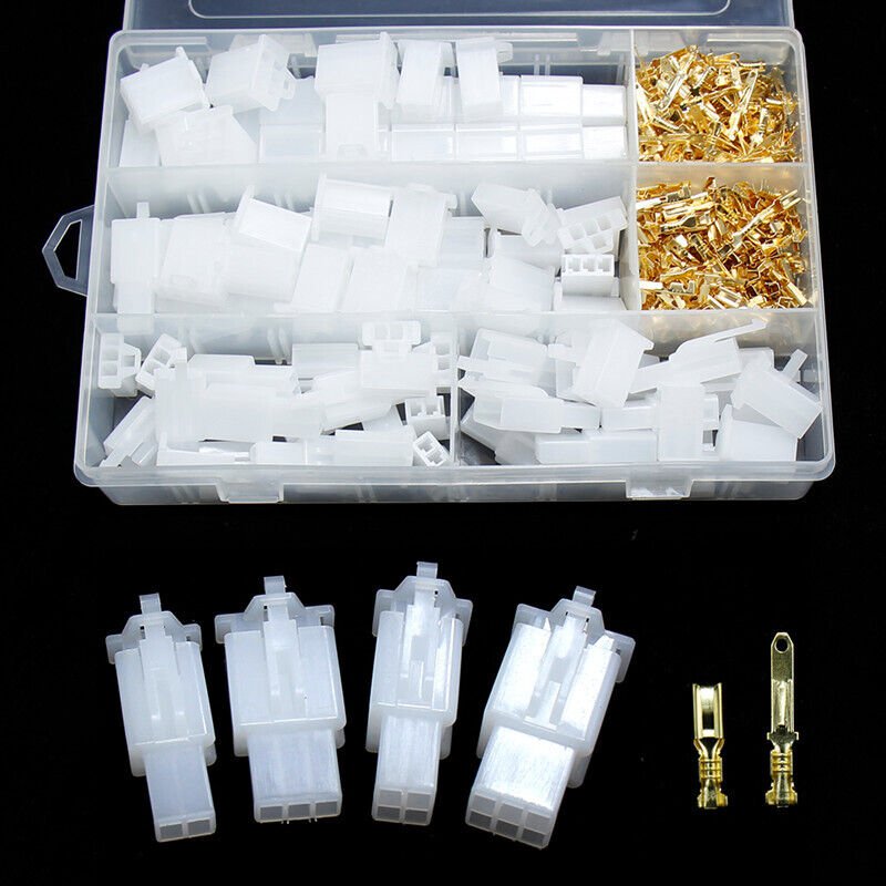 Car Wire Connector Male Female Cable Terminal Harness Connector Plug kit 380PCS - HomeDIYer