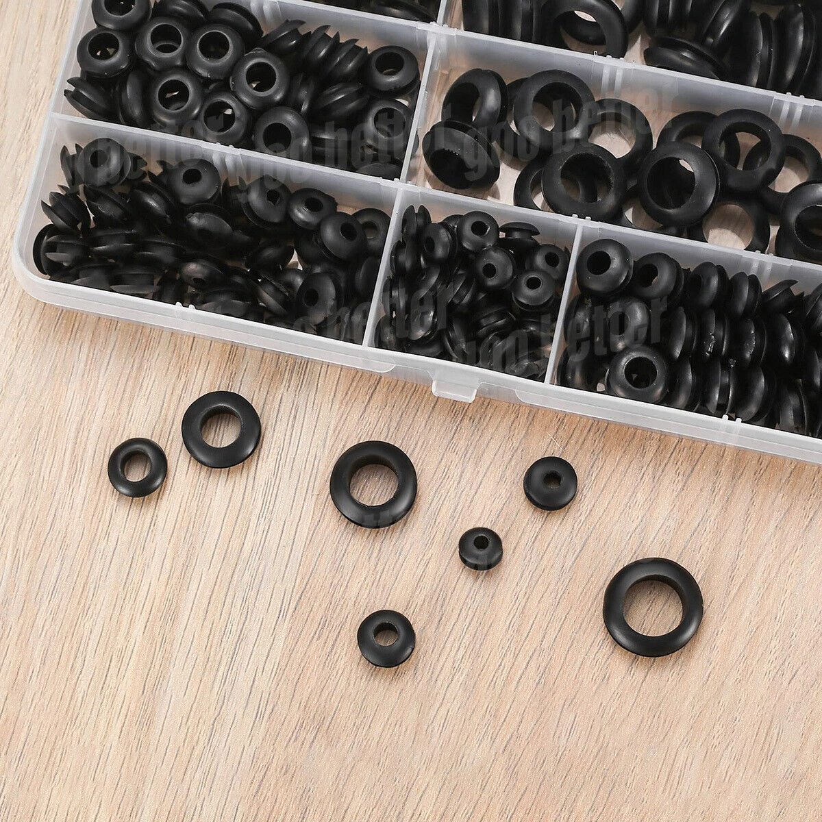 260pcs grommets cable grommets cable grommet rubber grommet assortment set - HomeDIYer