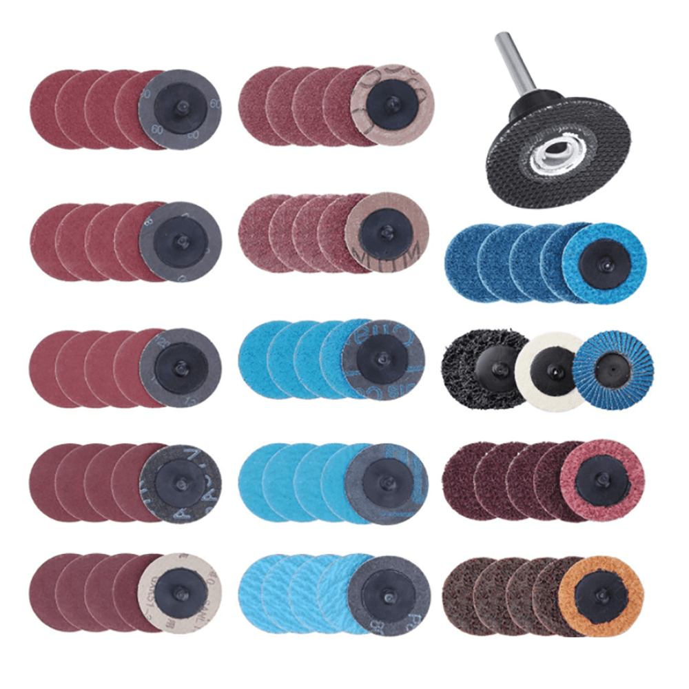 71PCS 50mm Mini Flap Discs | Metal Wood Steel Sanding Kit - HomeDIYer
