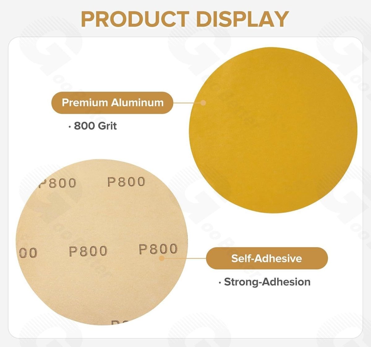 40 - 800 Grit 6 Inch Sand Paper Sanding Discs Sander for Sanding Metal Car Auto Body - HomeDIYer