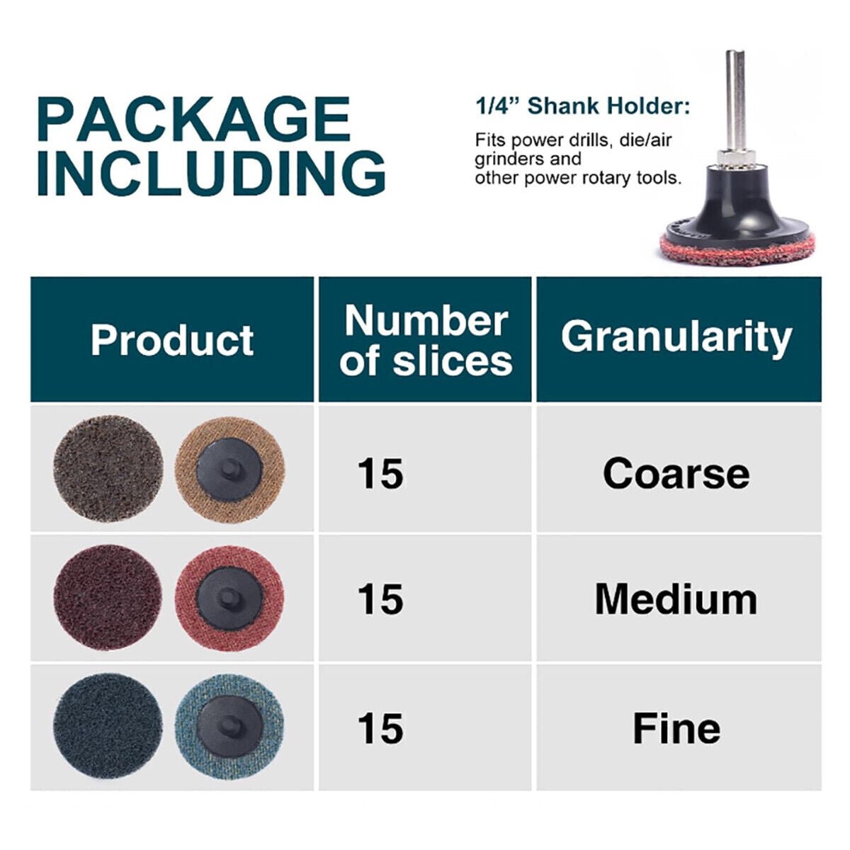 46x Non - Woven Abrasive Discs Non - Woven Abrasive Cleaning Discs Polishing Disc - HomeDIYer