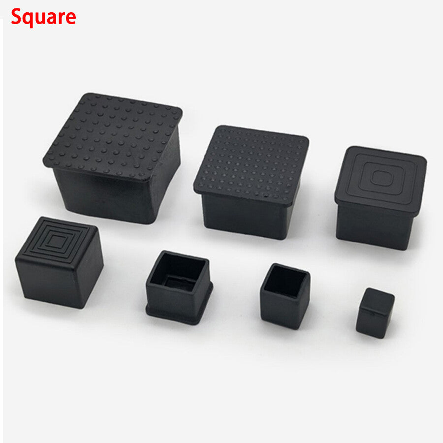 Close-up detail showing rubber texture and square/rectangle shapes