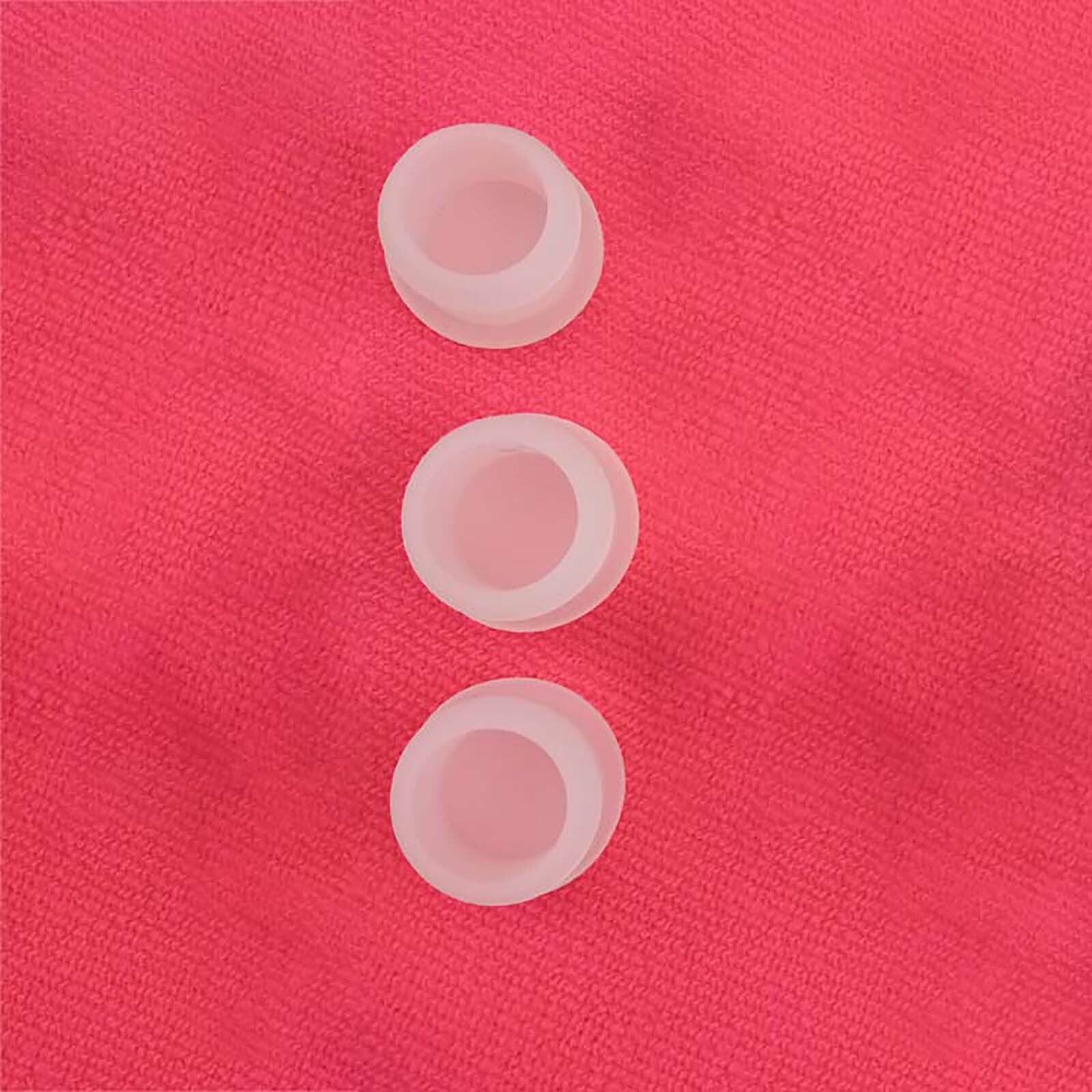 Snap-on Hole Plugs Clear Silicone Blanking End Caps Seal Pipe Tube Plug 2.5~14mm