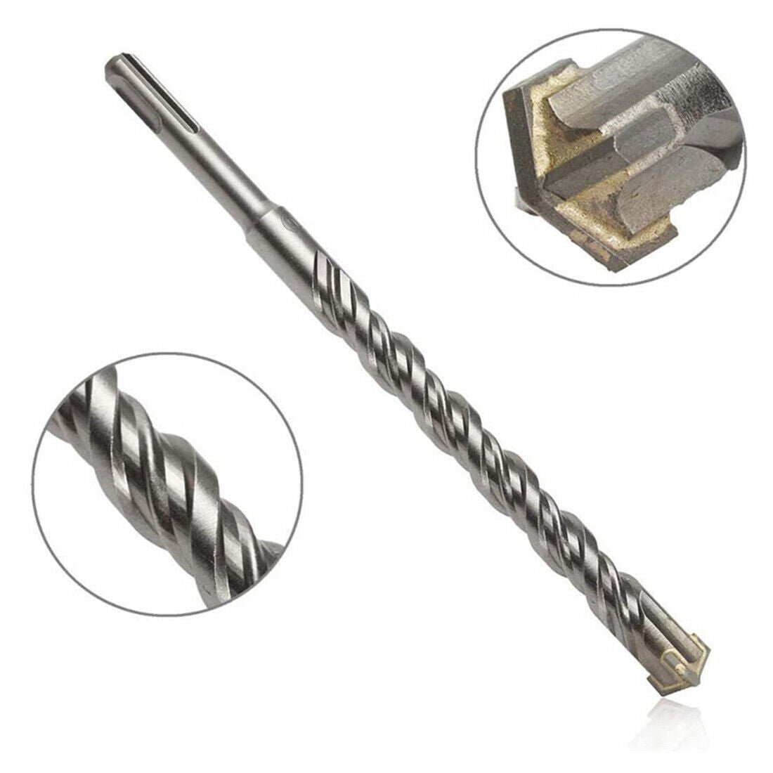 9PCS SDS - plus concrete drill bit set drill bit masonry drill bit set hammer drill bit 5MM - 16MM - HomeDIYer
