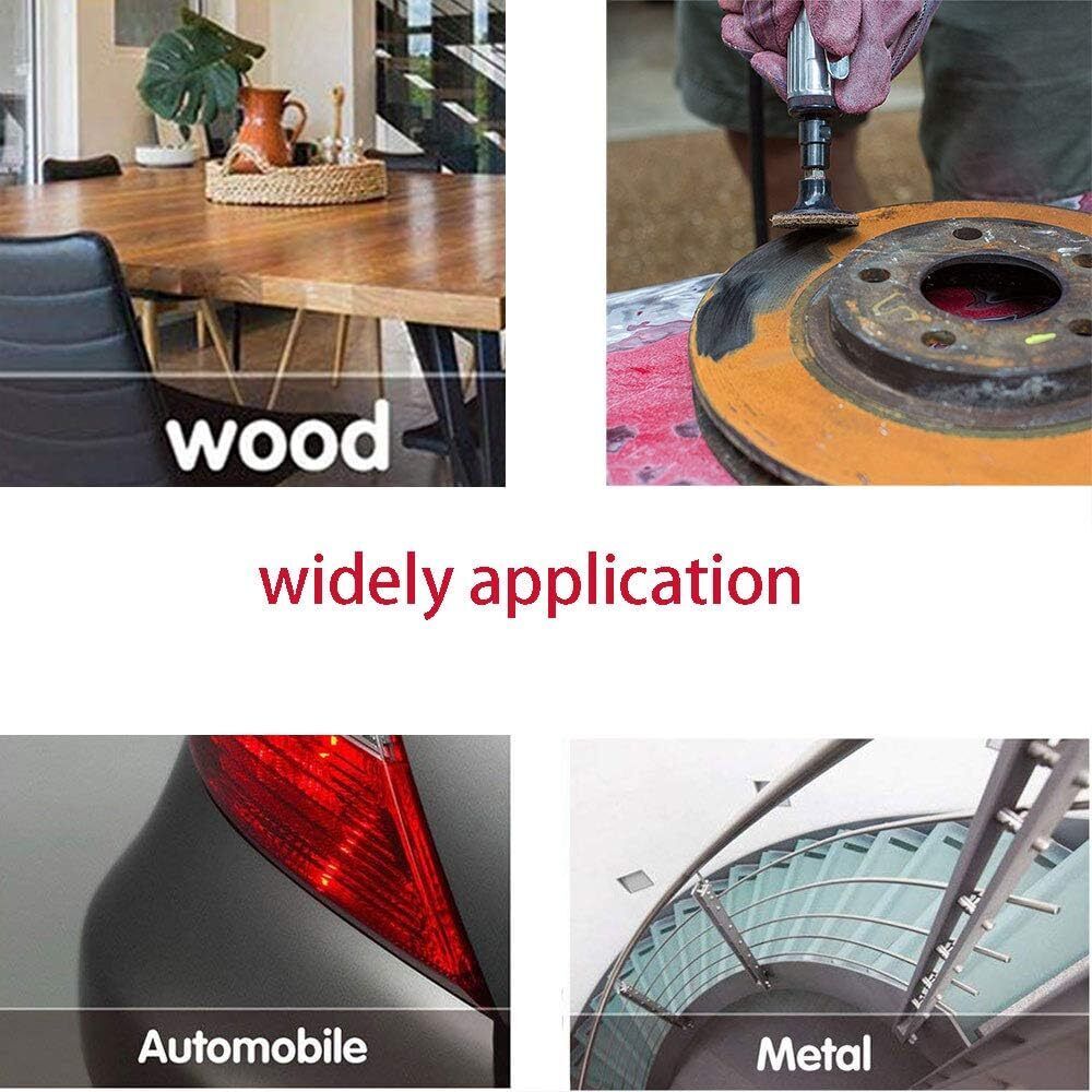 36x Steel Brass Wire Brush Disk Brush Round Brush Set Brush Drill - HomeDIYer