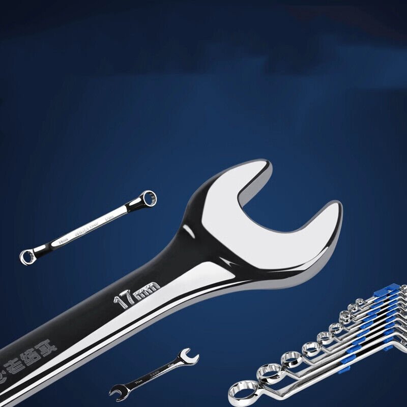 Wrench Set Dual - Use Wrench Double Open End Plum Spanner Combination Wrenches - HomeDIYer