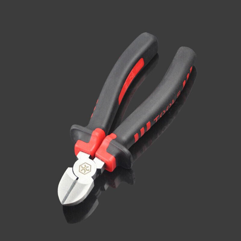 Diagonal Side Cutting Pliers Wire Cutters Anti - Slip electrician - HomeDIYer