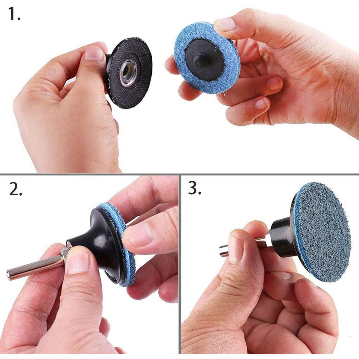 71PCS 50mm Mini Flap Discs | Metal Wood Steel Sanding Kit - HomeDIYer