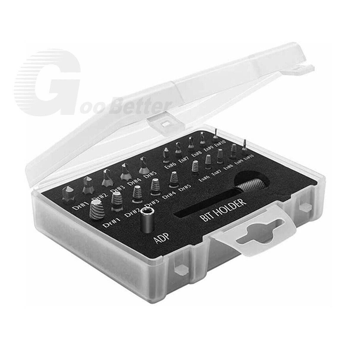 22Pcs Damaged Screw Extractor Speed Out Drill Bits Tool Set Broken Bolt Remover - HomeDIYer
