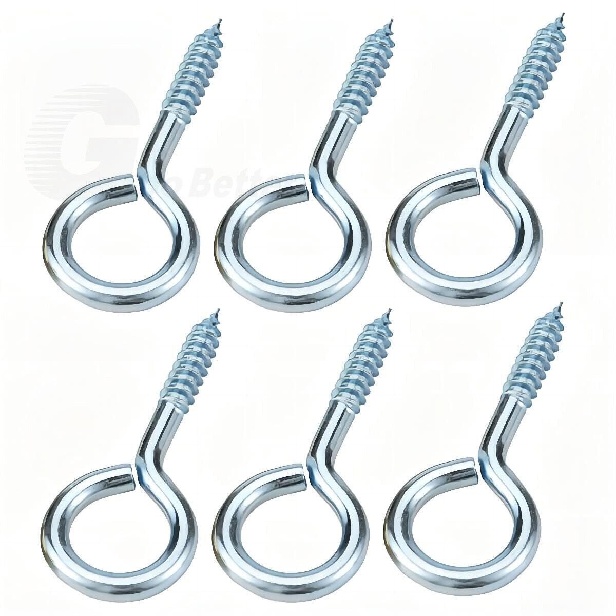 150x eyebolt eyebolt screw ring round wood thread 1 - 4 assortment set - HomeDIYer