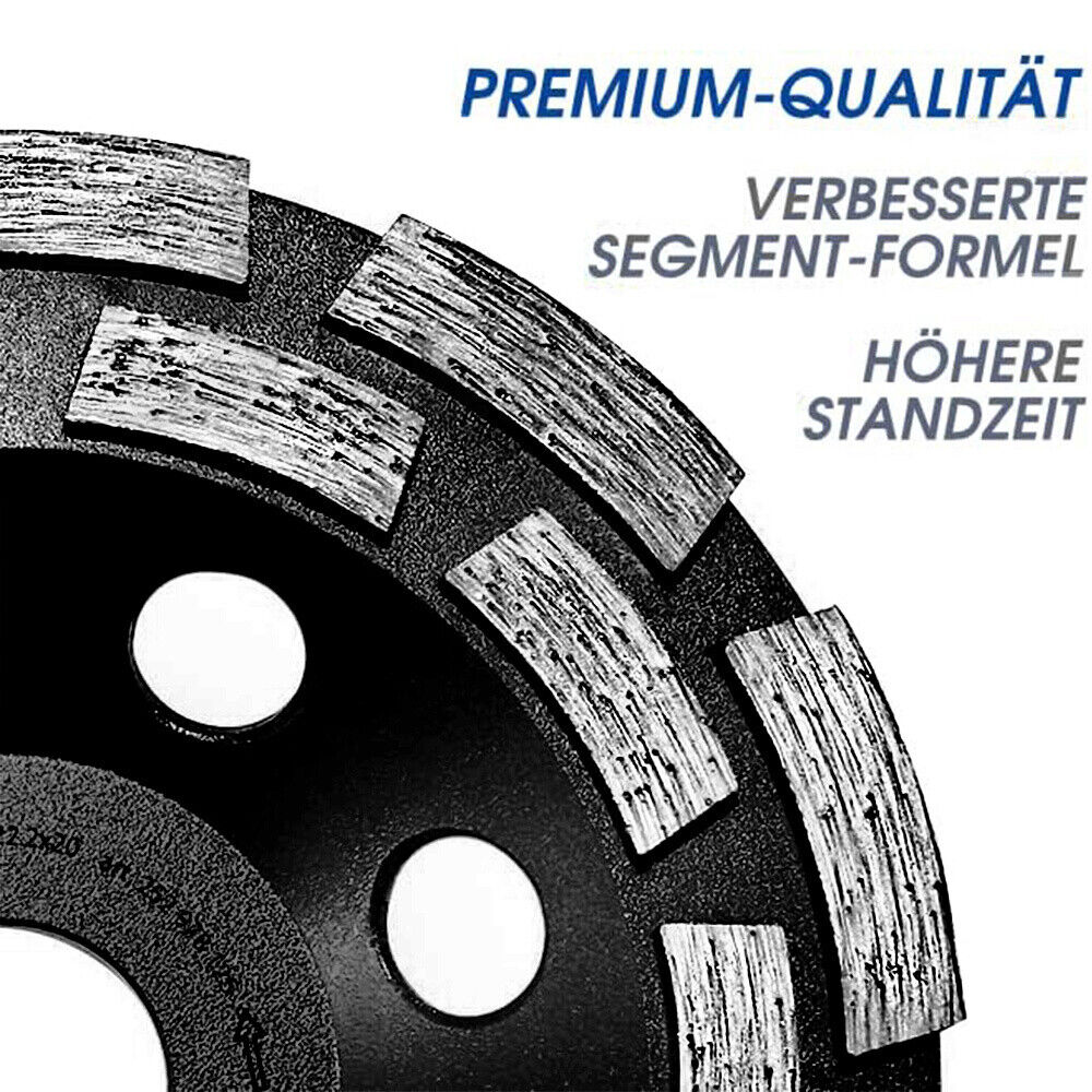 Diamond cup grinding wheel Grinding disc 115x22.23mm Concrete tools Professional cup saw blade - HomeDIYer
