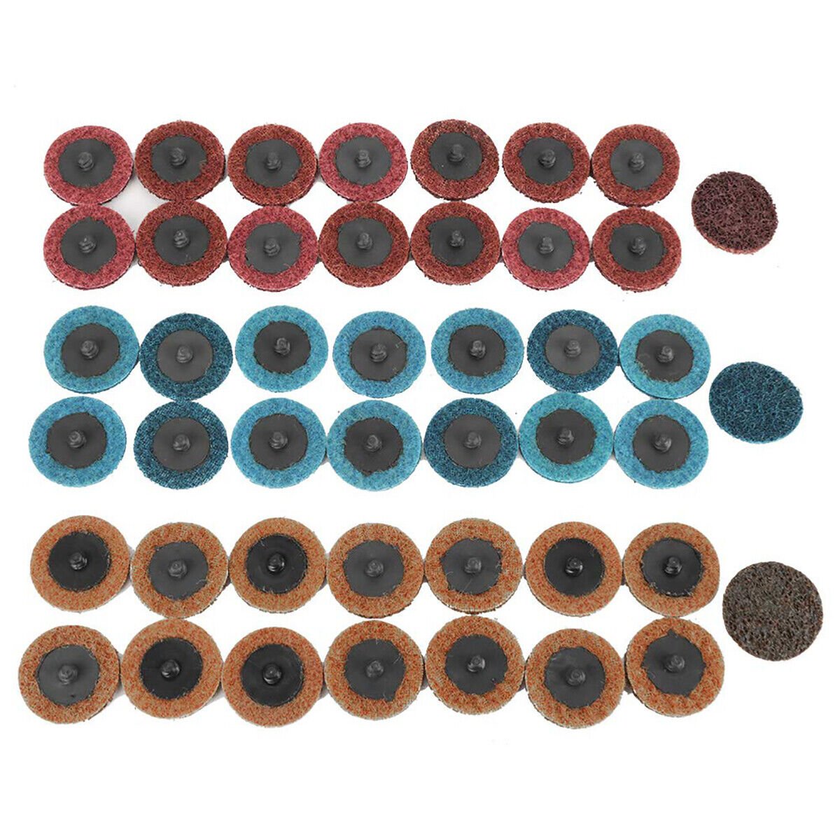 46x Non - Woven Abrasive Discs Non - Woven Abrasive Cleaning Discs Polishing Disc - HomeDIYer