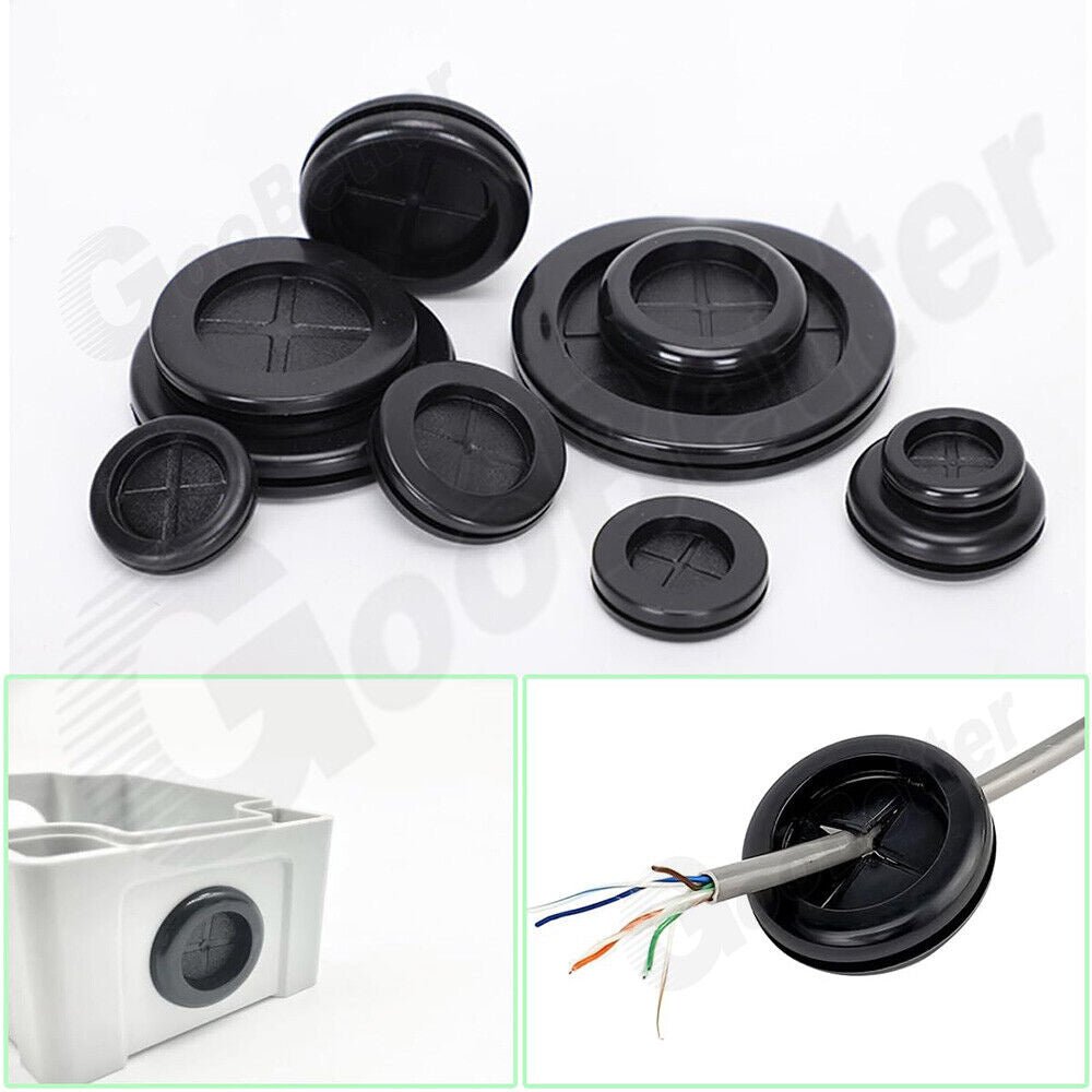 170pcs 5 - 20mm cable gland body plugs rubber grommets rubber plugs car - HomeDIYer