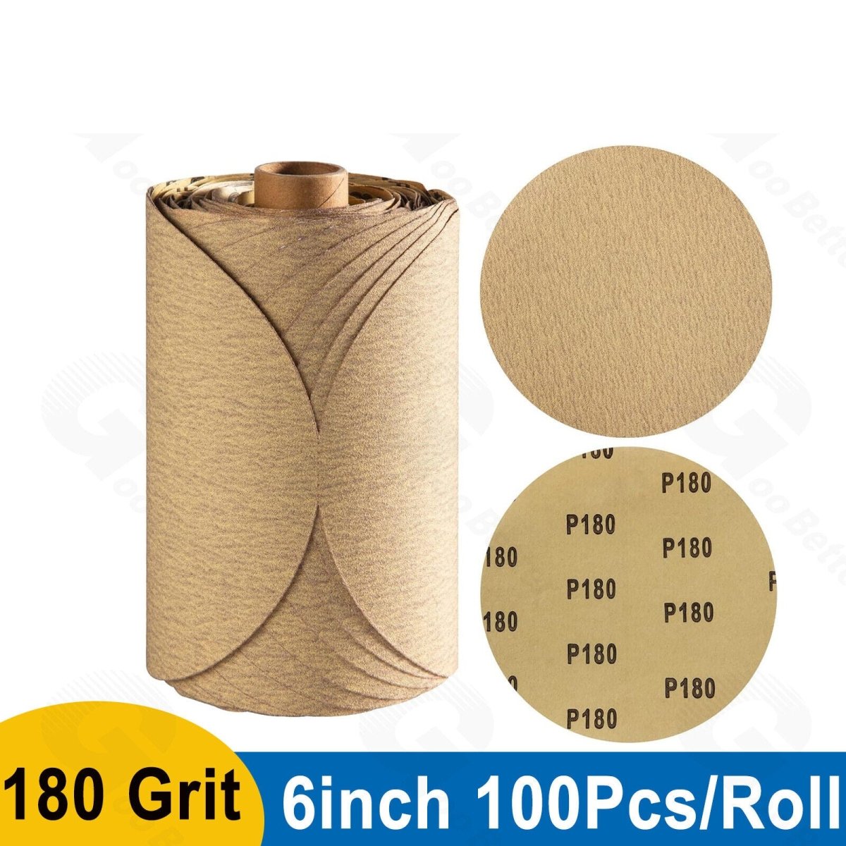 40 - 800 Grit 6 Inch Sand Paper Sanding Discs Sander for Sanding Metal Car Auto Body - HomeDIYer