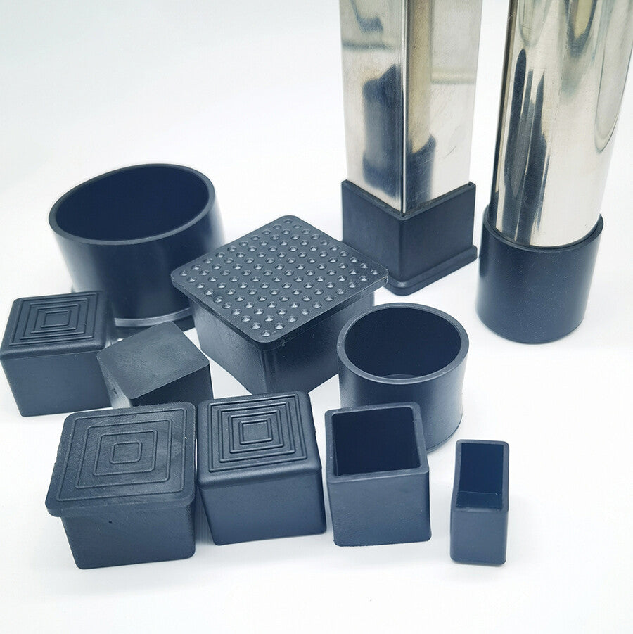 Retail packaging of HomeDIYer Square/Rectangle Rubber Feet