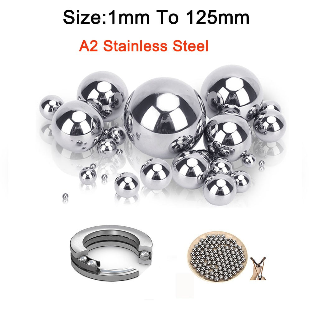 Stainless Steel Ball Solid Dia 1-8.5mm