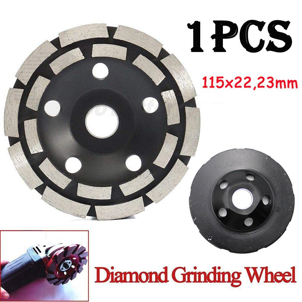 Diamond cup grinding wheel Grinding disc 115x22.23mm Concrete tools Professional cup saw blade - HomeDIYer