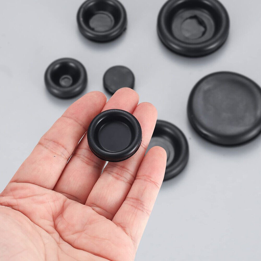 170 x Rubber grommet set blind plug rubber plug sealing cap body plug - HomeDIYer