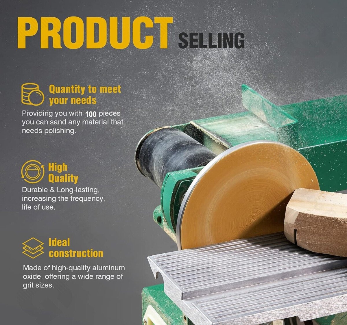 40 - 800 Grit 6 Inch Sand Paper Sanding Discs Sander for Sanding Metal Car Auto Body - HomeDIYer