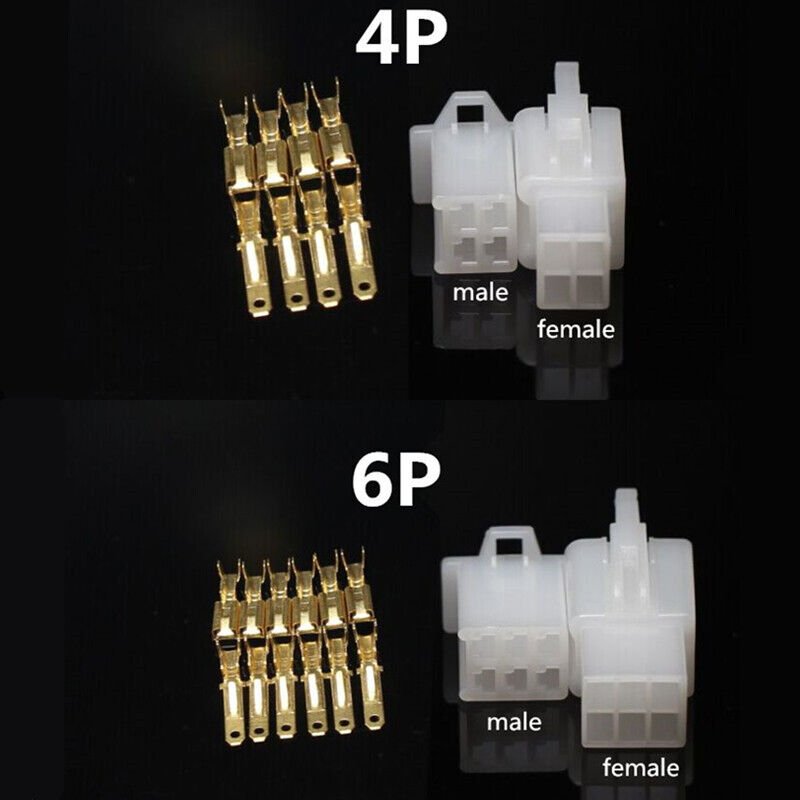 Car Wire Connector Male Female Cable Terminal Harness Connector Plug kit 380PCS - HomeDIYer