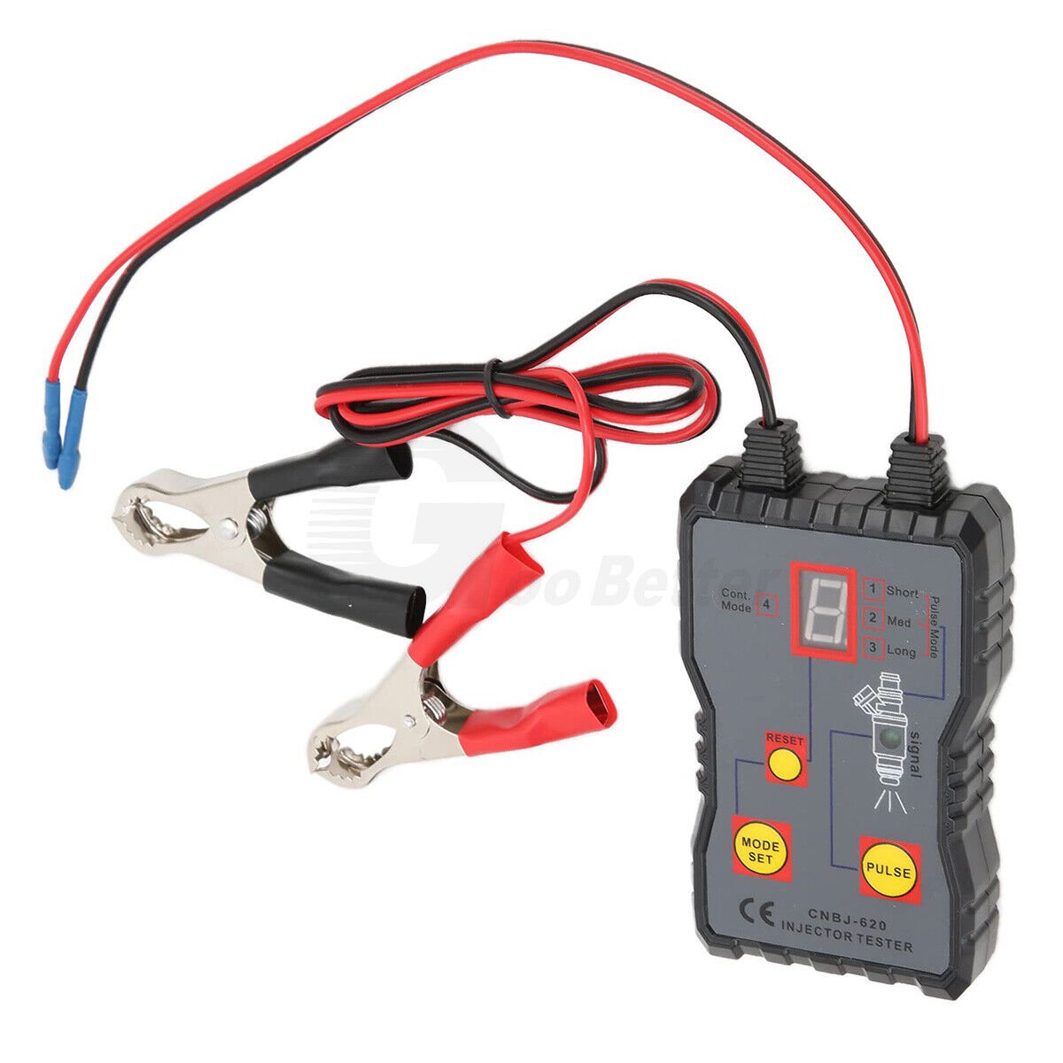 4 Pulse Modes Car Fuel Injector Tester 12V Car Injector Cleaner Controller Tool - HomeDIYer